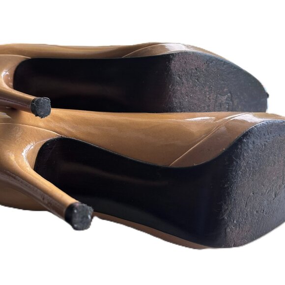 Stuart Weitzman Platswoon Nude Heels - Picture 4 of 4